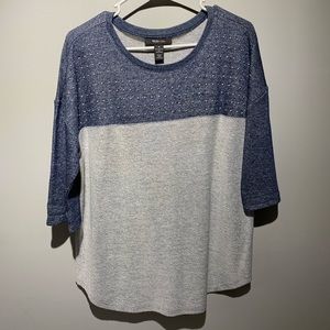 Style & co studded long sleeve